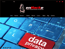 Tablet Screenshot of enhacke.com